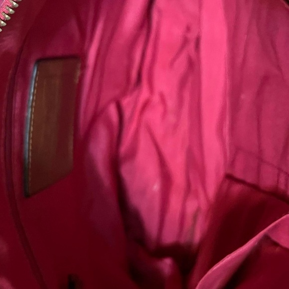 Coach Pink and Tan Signature Tote - Picture 4 of 10